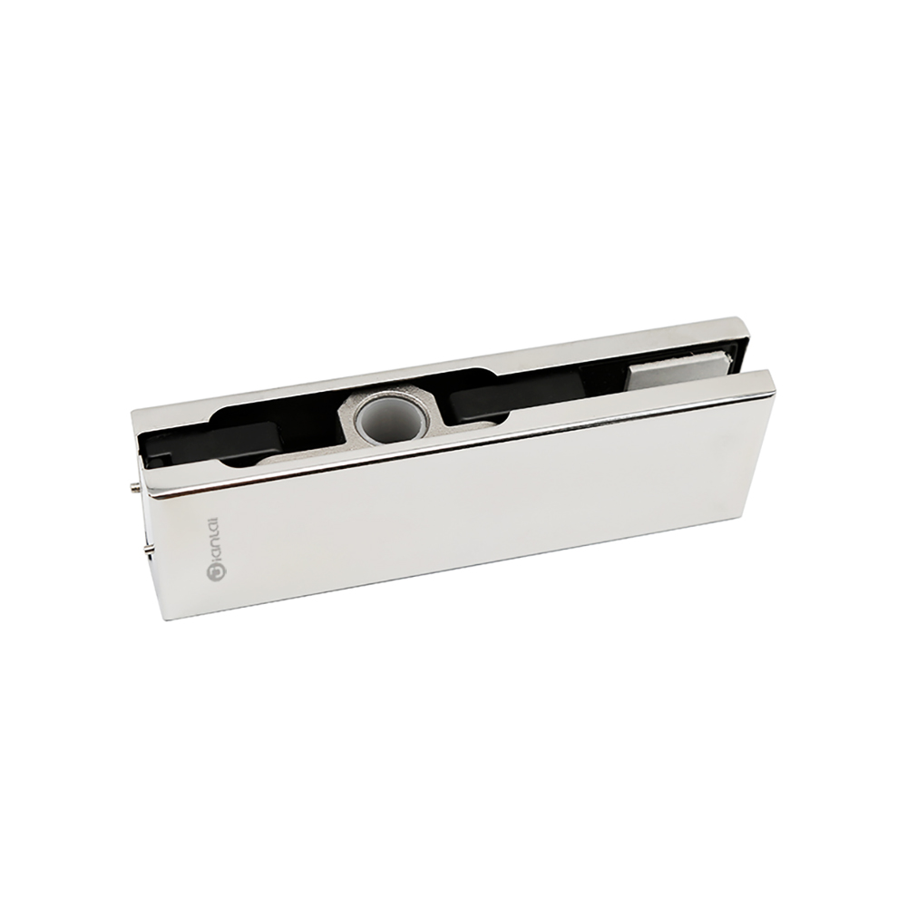 Accesorio de parche superior de acero inoxidable para puerta de vidrio