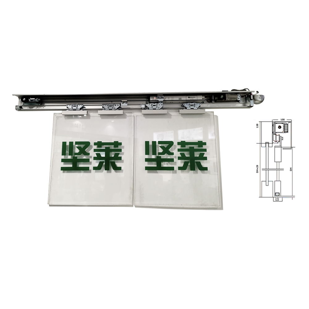 Abridor de puerta con Motor de puerta corrediza eléctrica, sistema de entrada automático inteligente, operador automático