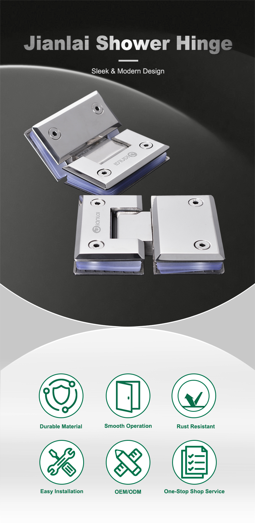 Bisagra de ducha 880 (1)