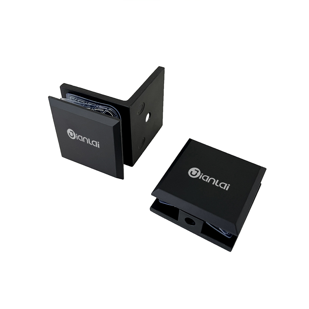 Abrazadera de vidrio montada en la pared de acero inoxidable de 0 grados