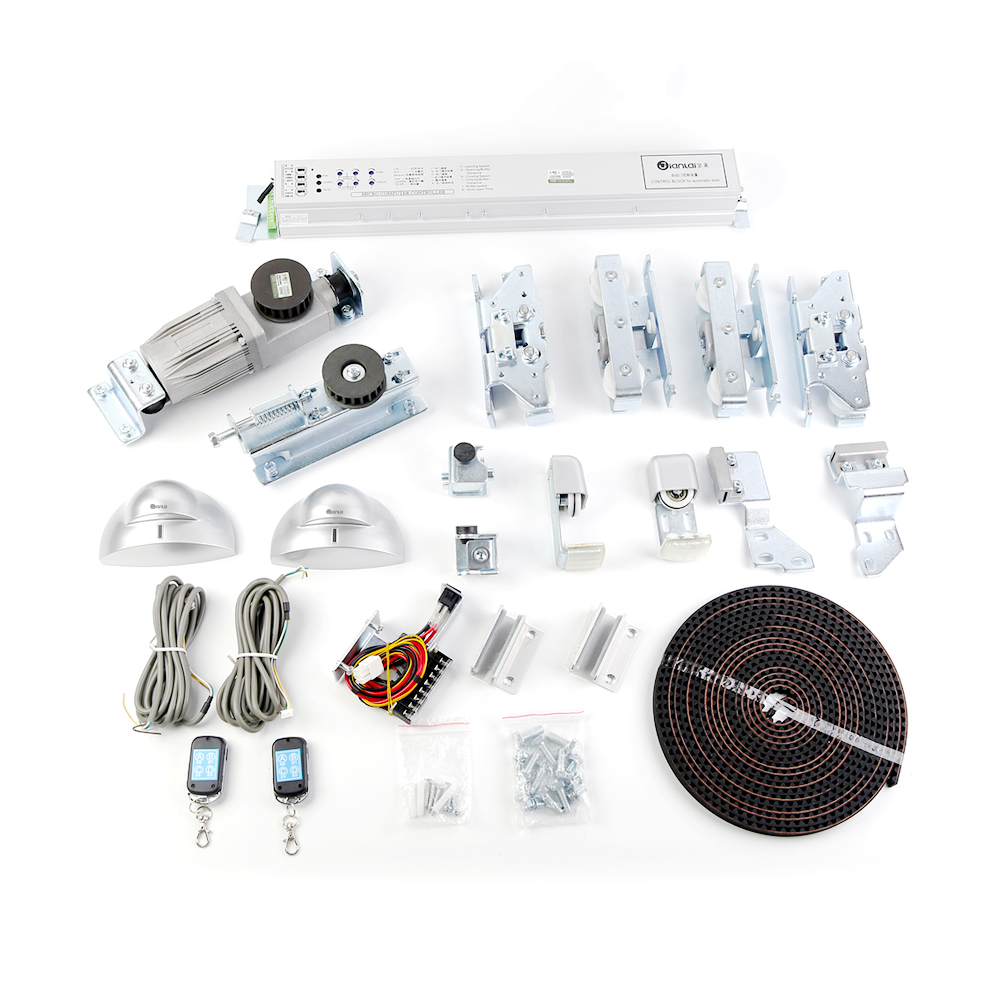 Abridor de puerta con Motor de puerta corrediza eléctrica, sistema de entrada automático inteligente, operador automático